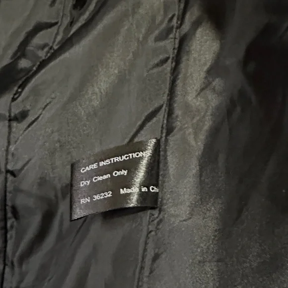 Giacca women's black wool pea coat - Picture 7 of 8